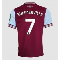 Camiseta West Ham United Crysencio Summerville #7 Primera Equipación 2024-25 manga corta